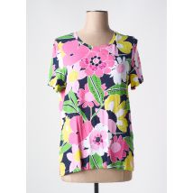 LEO & UGO - T-shirt rose en viscose - Femme - Taille 40 - Modz