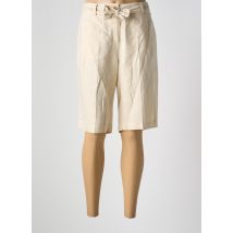 BASLER - Bermuda beige en lin - Femme - Taille 40 - Modz
