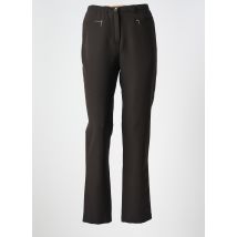 GUY DUBOUIS - Pantalon slim noir en polyester - Femme - Taille 40 - Modz