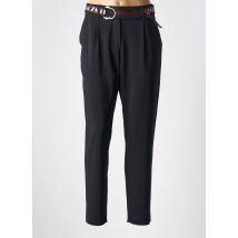 CAROLINE BISS - Pantalon droit noir en polyester - Femme - Taille 40 - Modz