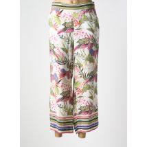 BASLER - Pantalon 7/8 vert en cuppro - Femme - Taille 40 - Modz