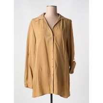 GERRY WEBER - Tunique manches longues beige en cuppro - Femme - Taille 46 - Modz