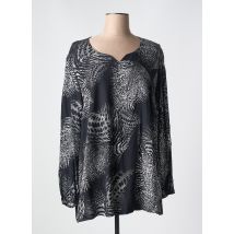 CHALOU - Blouse noir en viscose - Femme - Taille 44 - Modz