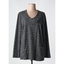 CHALOU - Veste casual gris en polyester - Femme - Taille 44 - Modz