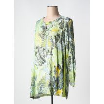 CHALOU - Blouse vert en viscose - Femme - Taille 42 - Modz