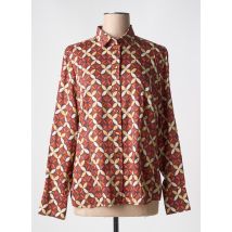 DEVERNOIS - Chemisier marron en coton - Femme - Taille 44 - Modz