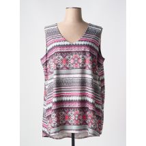 KARIN HERTZ - Débardeur violet en viscose - Femme - Taille 50 - Modz