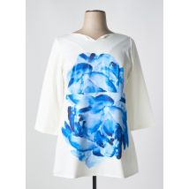 DE MIGUEL - Tunique manches longues bleu en polyester - Femme - Taille 44 - Modz