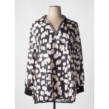 LESLIE - Tunique manches longues noir en polyester - Femme - Taille 48 - Modz