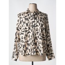DEVERNOIS - Chemisier beige en coton - Femme - Taille 50 - Modz
