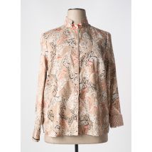 DEVERNOIS - Chemisier marron en elasthane - Femme - Taille 46 - Modz