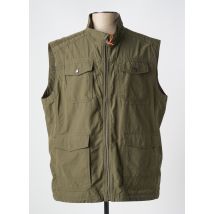 COFOX - Gilet sans manche vert en coton - Homme - Taille 3XL - Modz