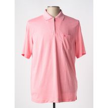 HAJO - Polo rouge en coton - Homme - Taille 3XL - Modz