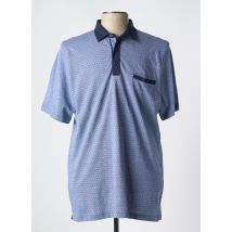 LOUIS VICTOR - Polo bleu en coton - Homme - Taille XL - Modz