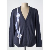 LOUIS VICTOR - Gilet manches longues bleu en coton - Homme - Taille XL - Modz