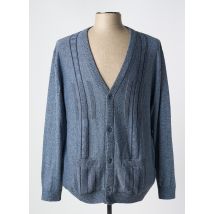 LOUIS VICTOR - Gilet manches longues bleu en acrylique - Homme - Taille 3XL - Modz