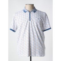 CAPTEN - Polo bleu en coton - Homme - Taille 3XL - Modz