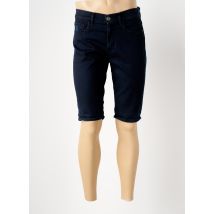 REDMAN - Bermuda bleu en coton - Homme - Taille 42 - Modz