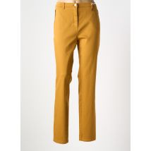 TONI - Pantalon droit marron en coton - Femme - Taille 48 - Modz
