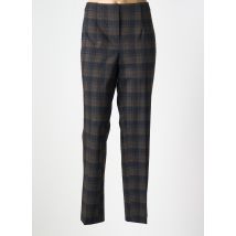 FICELLE - Pantalon droit marron en polyester - Femme - Taille 44 - Modz