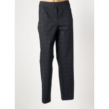 HALOGENE - Pantalon slim noir en polyester - Femme - Taille 48 - Modz