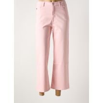 SURKANA - Pantalon 7/8 rose en coton - Femme - Taille 40 - Modz