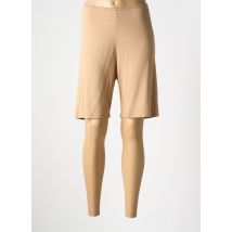 MALOKA - Cycliste beige en viscose - Femme - Taille 48 - Modz