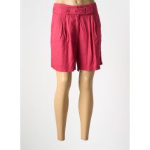 ANDAMIO - Short rouge en lyocell - Femme - Taille 40 - Modz
