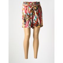 C'EST BEAU LA VIE - Short rouge en viscose - Femme - Taille 38 - Modz
