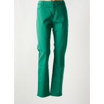 KANOPE - Pantalon slim vert en coton - Femme - Taille 44 - Modz