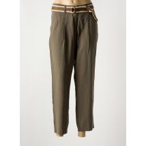 TONI - Pantalon chino vert en modal - Femme - Taille 40 - Modz