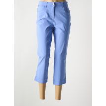 DIANE LAURY - Pantacourt bleu en viscose - Femme - Taille 44 - Modz