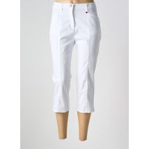 TONI - Pantacourt blanc en coton - Femme - Taille 44 - Modz