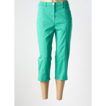 TONI - Pantacourt vert en coton - Femme - Taille 50 - Modz