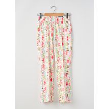 TONI - Pantalon droit rouge en polyester - Femme - Taille 38 - Modz