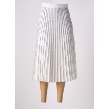 FRACOMINA - Jupe longue blanc en polyester - Femme - Taille 36 - Modz