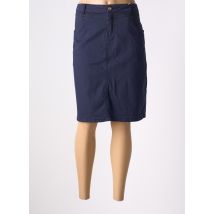 CREAM - Jupe mi-longue bleu en coton - Femme - Taille 46 - Modz