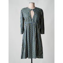 BLA-BLA - Robe mi-longue bleu en viscose - Femme - Taille 40 - Modz