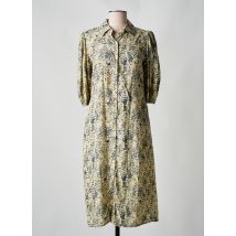 BLA-BLA - Robe mi-longue beige en viscose - Femme - Taille 36 - Modz