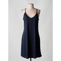 LEO & UGO - Jupon /Fond de robe bleu en polyester - Femme - Taille 40 - Modz