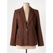 SURKANA - Blazer marron en polyester - Femme - Taille 38 - Modz