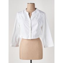 AGATHE & LOUISE - Boléro blanc en coton - Femme - Taille 40 - Modz