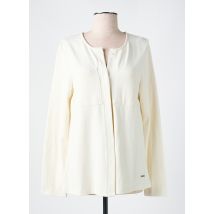 L'ATELIER D'ANNA - Veste casual beige en viscose - Femme - Taille 38 - Modz