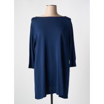 FRACOMINA - Pull bleu en viscose - Femme - Taille 40 - Modz