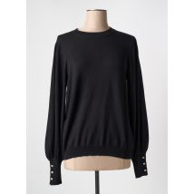 KAFFE - Pull noir en viscose - Femme - Taille 42 - Modz