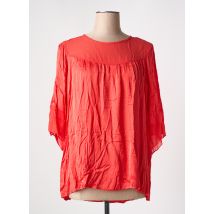 FRACOMINA - Blouse rouge en viscose - Femme - Taille 40 - Modz