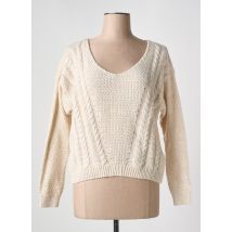LOLA ESPELETA - Pull beige en acrylique - Femme - Taille 38 - Modz