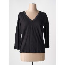 LOLA ESPELETA - T-shirt noir en viscose - Femme - Taille 38 - Modz