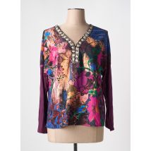 VANGO - T-shirt violet en polyester - Femme - Taille 38 - Modz