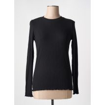 KAFFE - T-shirt noir en viscose - Femme - Taille 42 - Modz
